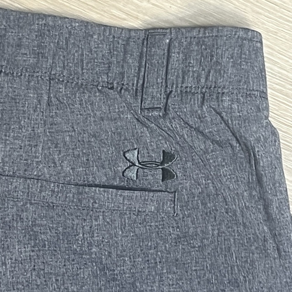 Under Armour UA Match Play Showdown Vented Golf Shorts GrayMen's 36 Performance - Picture 3 of 8